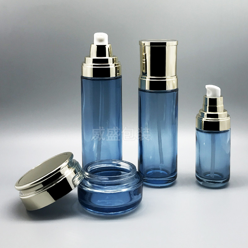 新款化妆品玻璃瓶定制 面霜瓶子批发 威盛包装(图4)